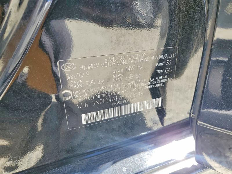 Продажа на аукционе авто 2019 Hyundai Sonata, vin: 5NPE34AF2KH768446, номер лота: 65855916