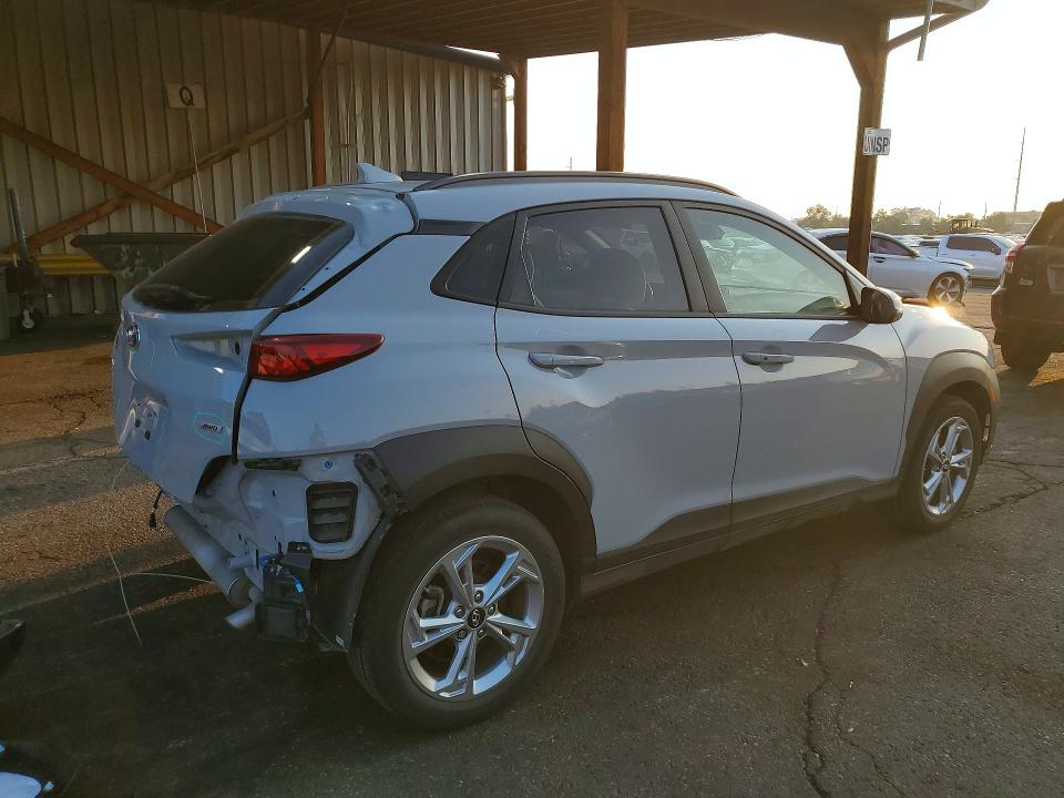 2023 Hyundai Kona მანქანა იყიდება აუქციონზე, vin: KM8K6CAB3PU970142, აუქციონის ნომერი: 63500586