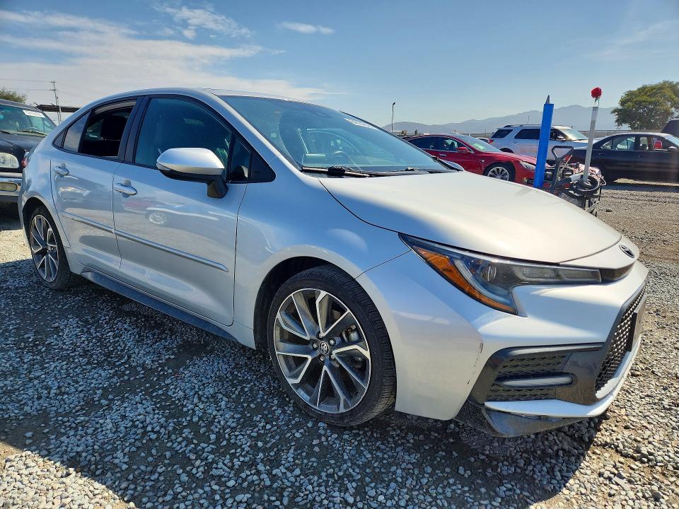 Продаж на аукціоні авто 2021 Toyota Corolla, vin: 5YFT4MCE8MP076741, номер лоту: 64334346