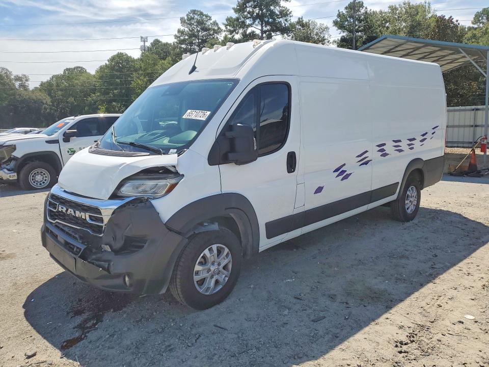 65710726 :رقم المزاد ، 3C6MRVJG8RE111455 vin ، 2024 Ram Promaster 3500 مزاد بيع