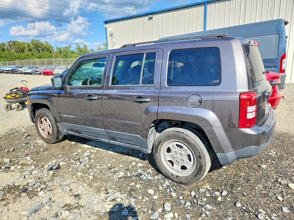 2017 Jeep Patriot მანქანა იყიდება აუქციონზე, vin: 1C4NJPBA6HD149681, აუქციონის ნომერი: 63318856