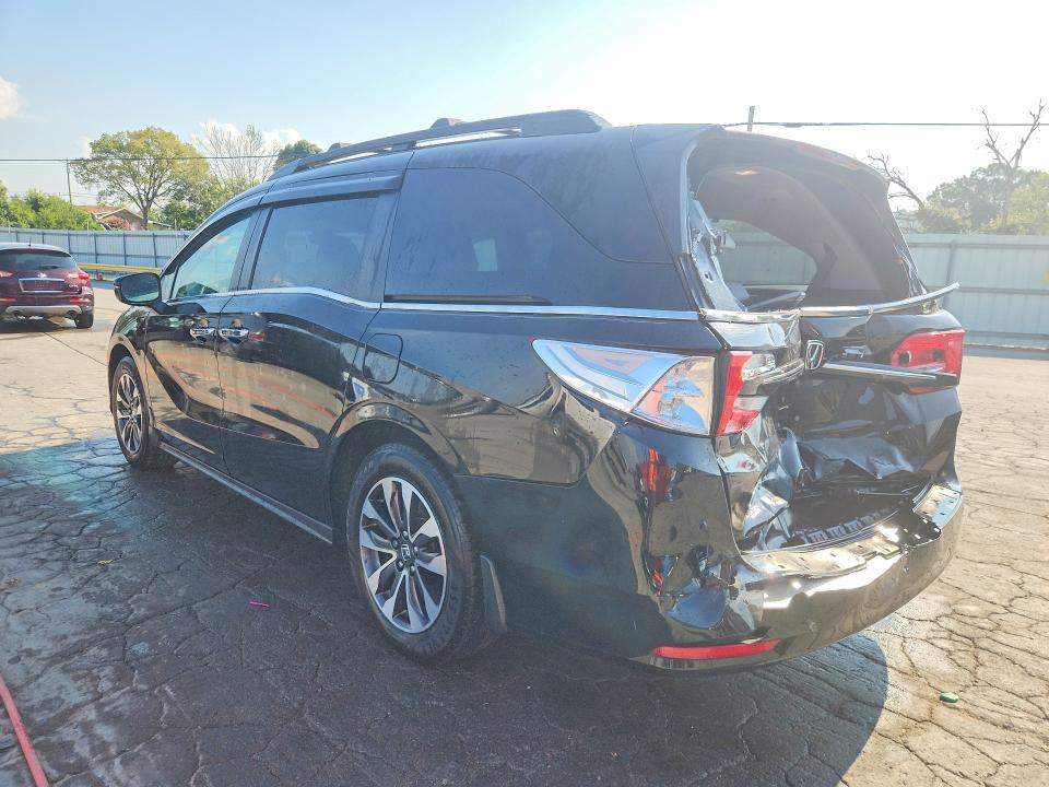 66922626 :رقم المزاد ، 5FNRL6H70MB004740 vin ، 2021 Honda Odyssey مزاد بيع