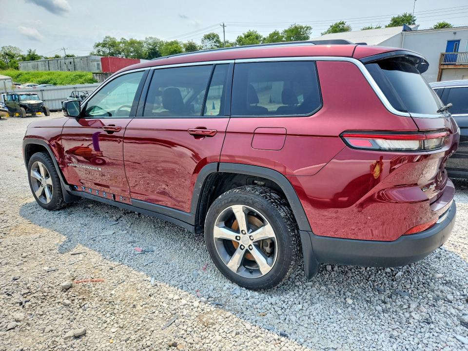 64568216 :رقم المزاد ، 1C4RJKBG7M8116121 vin ، 2021 Jeep Grand Cherokee مزاد بيع