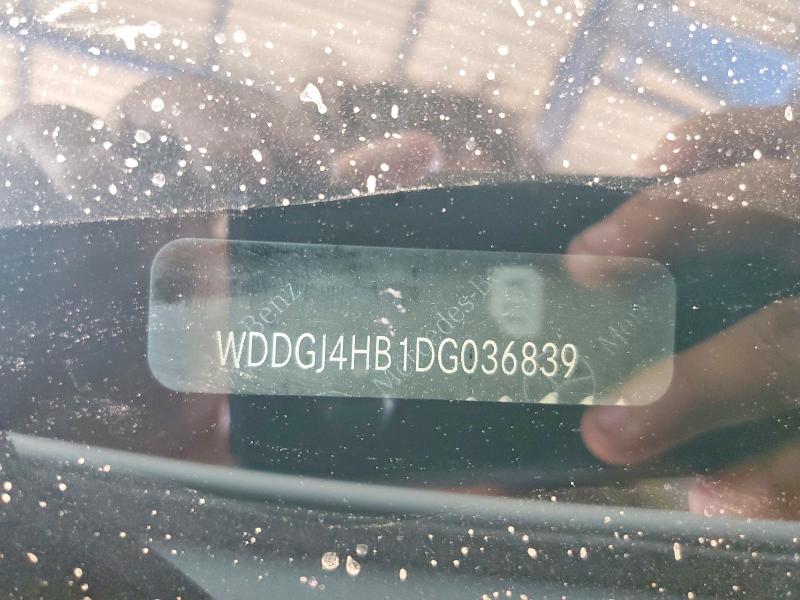 2013 Mercedes-benz C მანქანა იყიდება აუქციონზე, vin: WDDGJ4HB1DG036839, აუქციონის ნომერი: 64128116