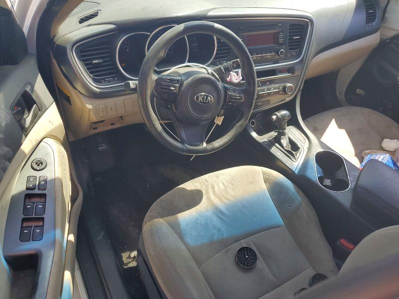 2014 Kia Optima მანქანა იყიდება აუქციონზე, vin: KNAGM4A73E5510470, აუქციონის ნომერი: 65816016