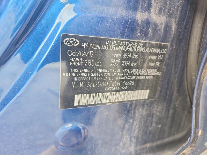 Продажа на аукционе авто 2020 Hyundai Elantra, vin: 5NPD84LF6LH548626, номер лота: 65592266