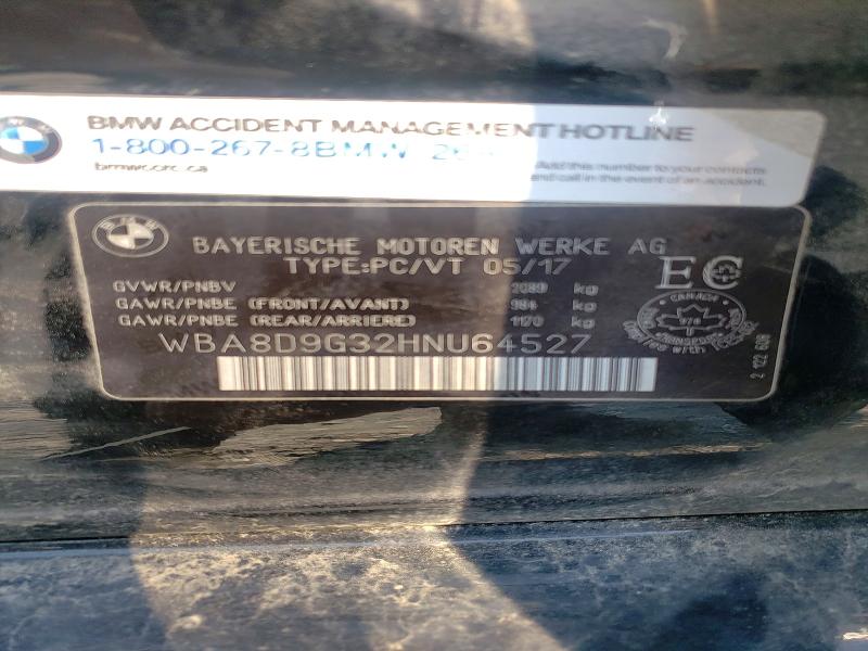 Продажа на аукционе авто 2017 Bmw 330, vin: WBA8D9G32HNU64527, номер лота: 63470146