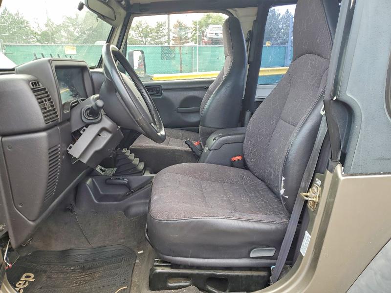 2002 Jeep Wrangler / Tj მანქანა იყიდება აუქციონზე, vin: 1J4FA49S82P774892, აუქციონის ნომერი: 61389396