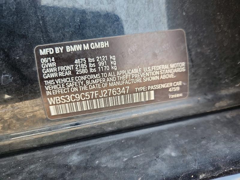Aukcja sprzedaży 2015 Bmw M3, vin: WBS3C9C57FJ276347, numer aukcji: 64342756