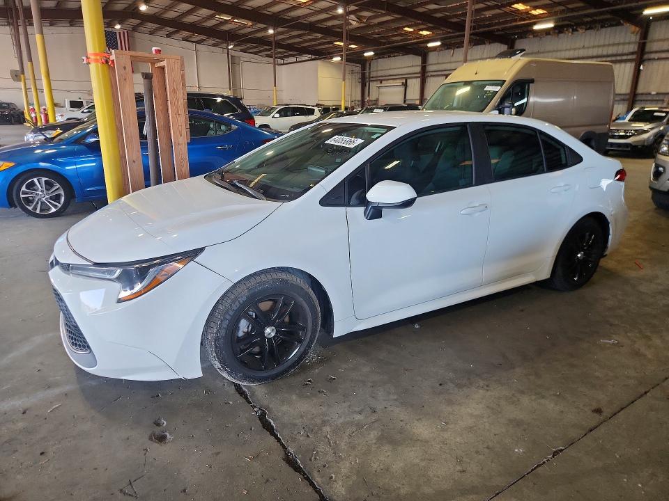 2021 Toyota Corolla მანქანა იყიდება აუქციონზე, vin: 5YFDPMAE0MP198105, აუქციონის ნომერი: 64055866