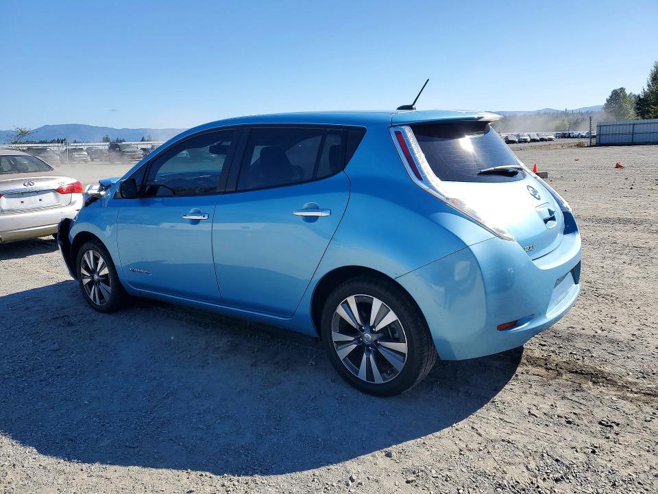 64703506 :رقم المزاد ، 1N4AZ0CP1FC313669 vin ، 2015 Nissan Leaf مزاد بيع