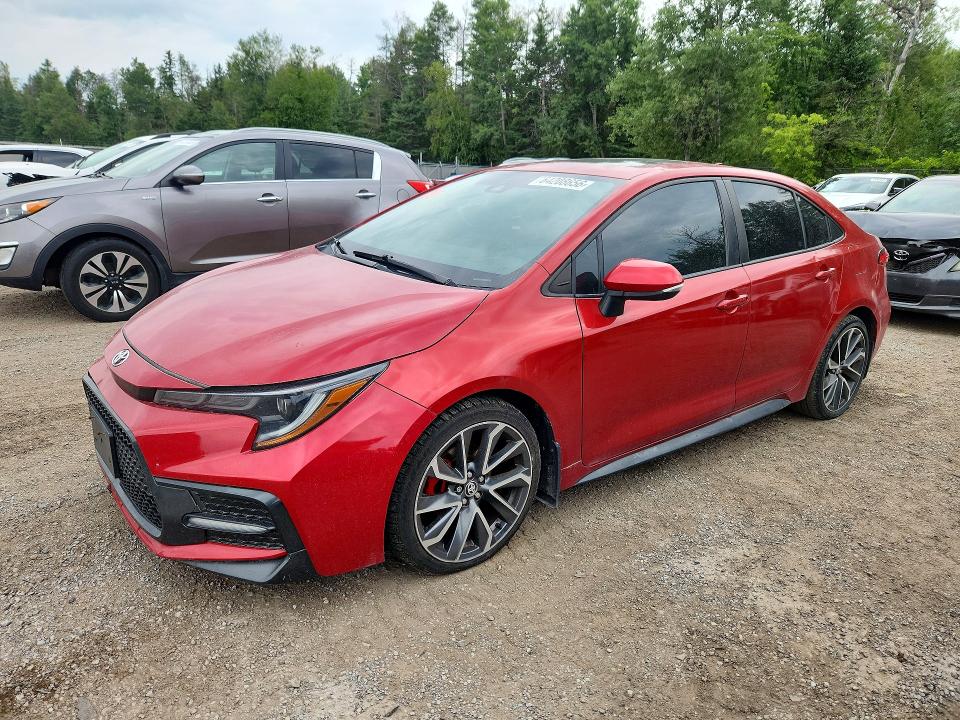 2021 Toyota Corolla მანქანა იყიდება აუქციონზე, vin: 5YFB4MBE8MP083878, აუქციონის ნომერი: 64208656