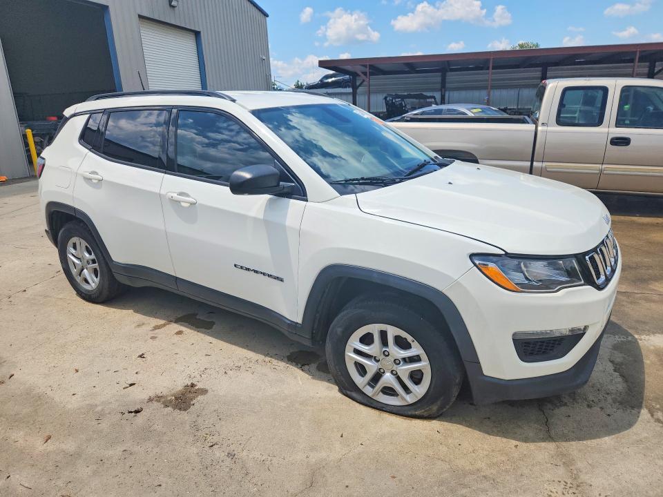 Продаж на аукціоні авто 2018 Jeep Compass, vin: 3C4NJCAB6JT500544, номер лоту: 63489746