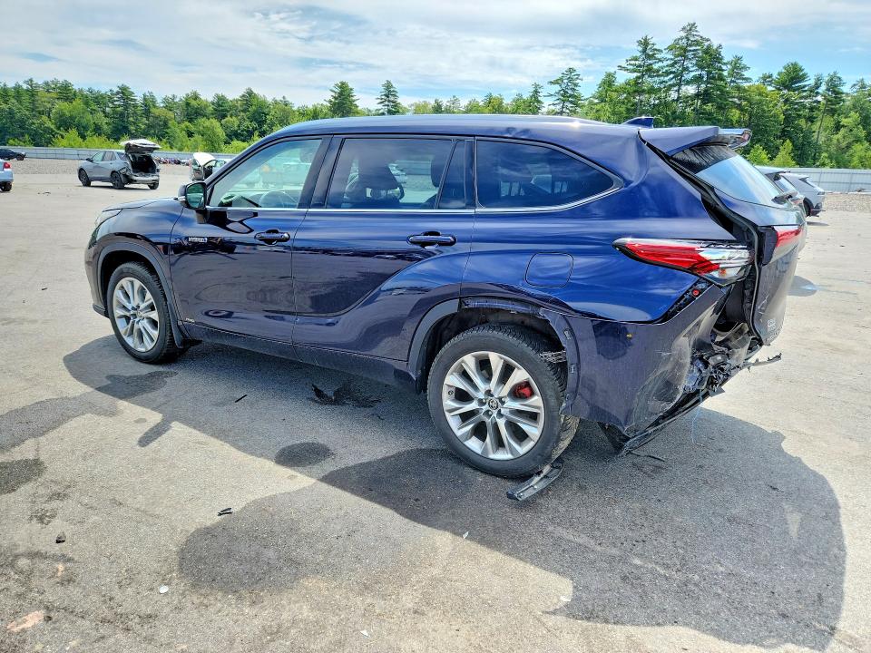 2021 Toyota Highlander Hybrid მანქანა იყიდება აუქციონზე, vin: 5TDXBRCH2MS064493, აუქციონის ნომერი: 63928626