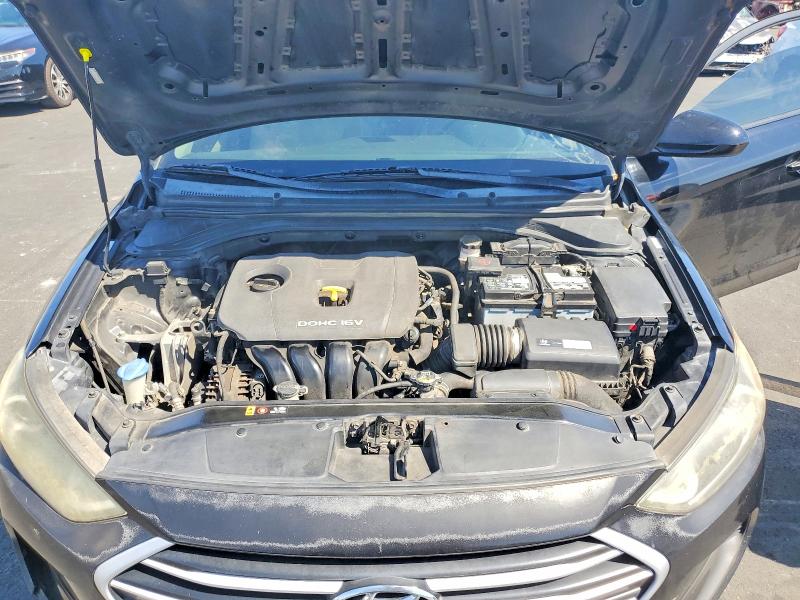 2017 Hyundai Elantra მანქანა იყიდება აუქციონზე, vin: KMHD74LF4HU173458, აუქციონის ნომერი: 65153396