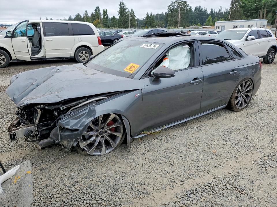 64636316 :رقم المزاد ، WAUENAF43LN014485 vin ، 2020 Audi A4 مزاد بيع