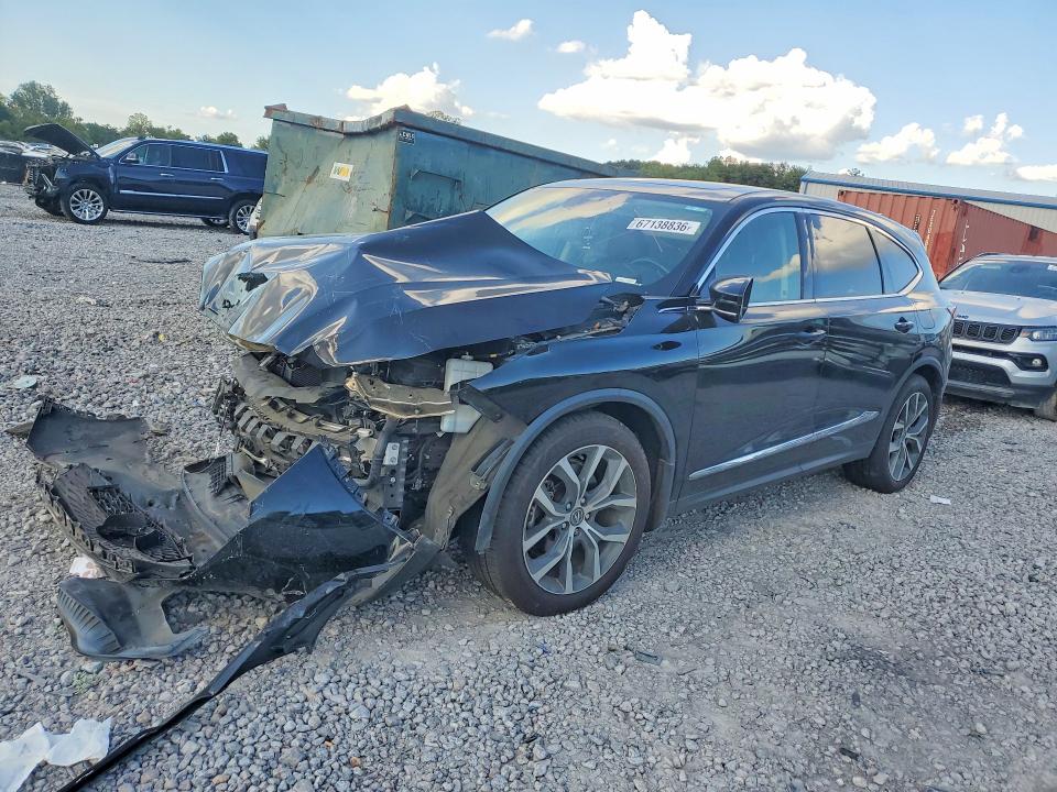 67138836 :رقم المزاد ، 5J8YD9H48PL001006 vin ، 2023 Acura Mdx مزاد بيع