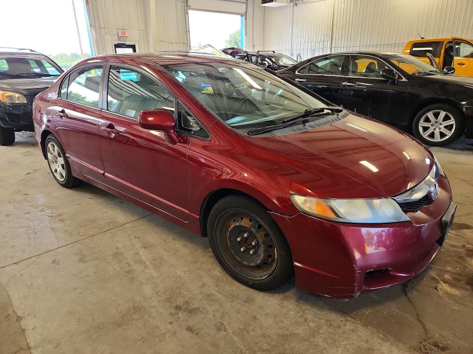 63650356 :رقم المزاد ، 19XFA1F58AE043882 vin ، 2010 Honda Civic مزاد بيع