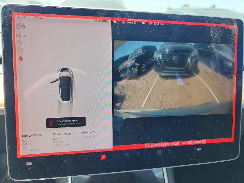 62822886 :رقم المزاد ، 5YJ3E1EB6KF510520 vin ، 2019 Tesla Model 3 مزاد بيع