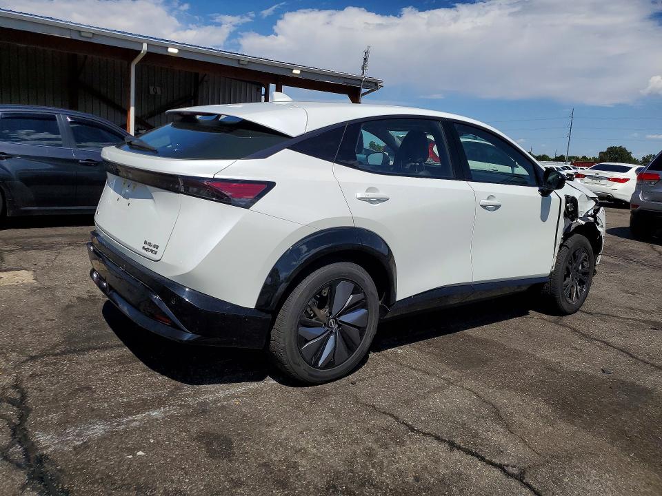 2023 Nissan Ariya მანქანა იყიდება აუქციონზე, vin: JN1CF0BB4PM710647, აუქციონის ნომერი: 67036226