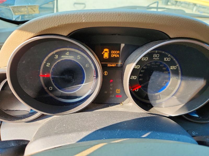 64550516 :رقم المزاد ، 2HNYD28249H534386 vin ، 2009 Acura Mdx مزاد بيع