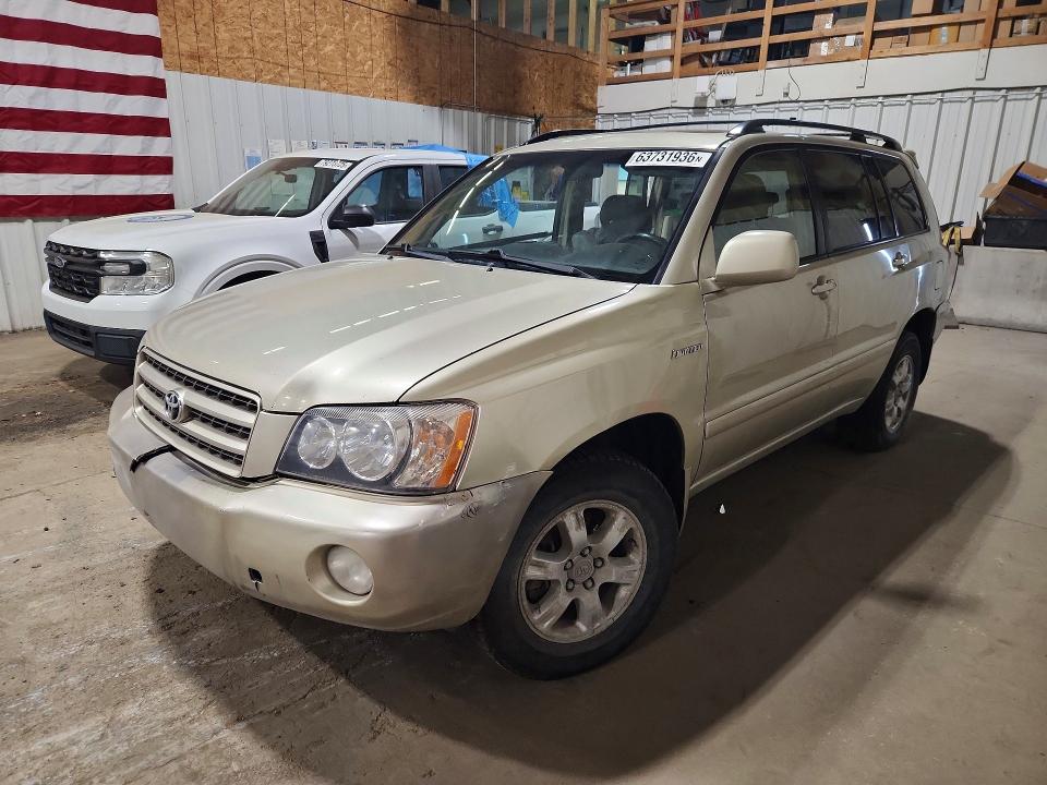 Aukcja sprzedaży 2003 Toyota Highlander, vin: JTEHF21A030116996, numer aukcji: 63731936