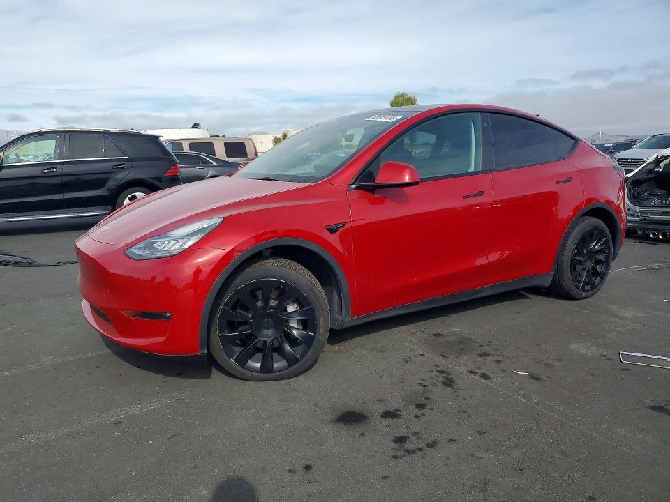 Auction sale of the 2021 Tesla Model Y, vin: 5YJYGDEE5MF263246, lot number: 65849236
