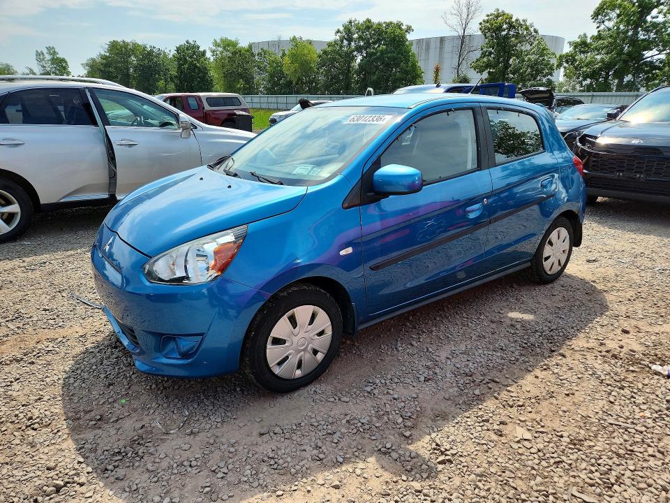 2015 Mitsubishi Mirage მანქანა იყიდება აუქციონზე, vin: ML32A3HJ9FH012777, აუქციონის ნომერი: 63012336
