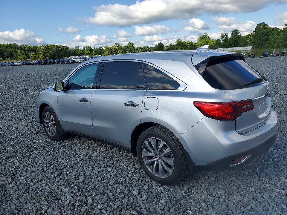2015 Acura Mdx მანქანა იყიდება აუქციონზე, vin: 5FRYD4H67FB504108, აუქციონის ნომერი: 63531006