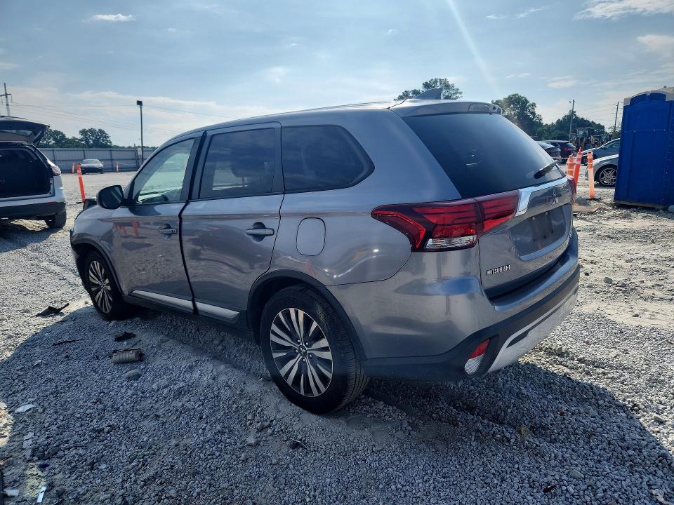 2019 Mitsubishi Outlander მანქანა იყიდება აუქციონზე, vin: JA4AD3A38KZ044887, აუქციონის ნომერი: 65726306