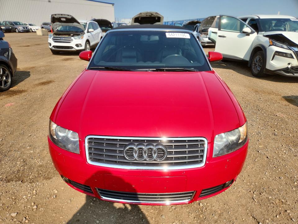 Aukcja sprzedaży 2003 Audi A4, vin: WAUAC48H83K030592, numer aukcji: 64211106