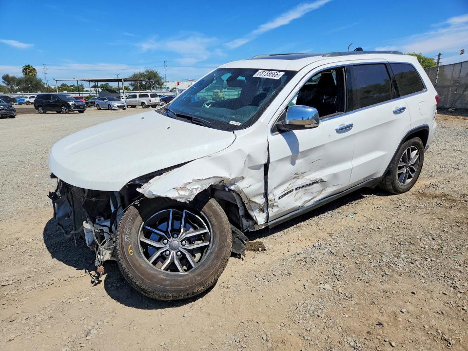 65138666 :رقم المزاد ، 1C4RJFBGXMC665848 vin ، 2021 Jeep Grand Cherokee مزاد بيع