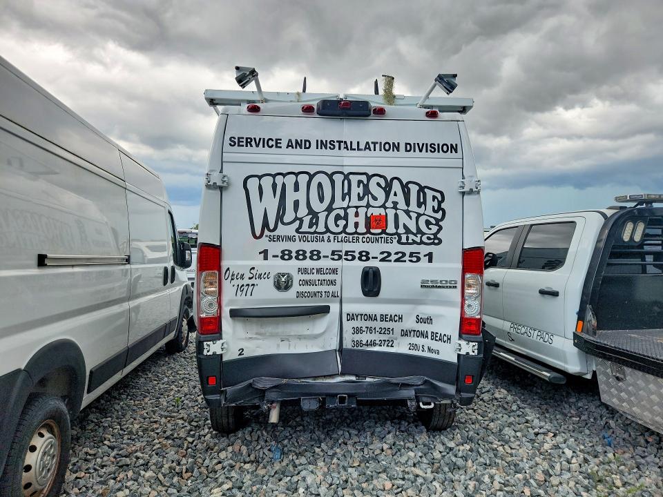 Продажа на аукционе авто 2024 Ram Promaster 2500, vin: 3C6LRVDG6RE100462, номер лота: 65569446