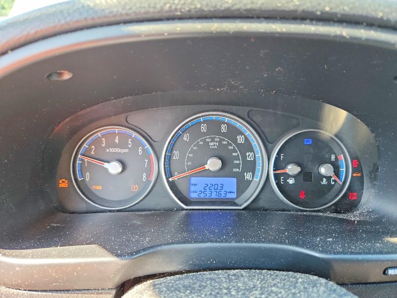 60837976 :رقم المزاد ، 5NMSG73D29H279704 vin ، 2009 Hyundai Santa Fe مزاد بيع