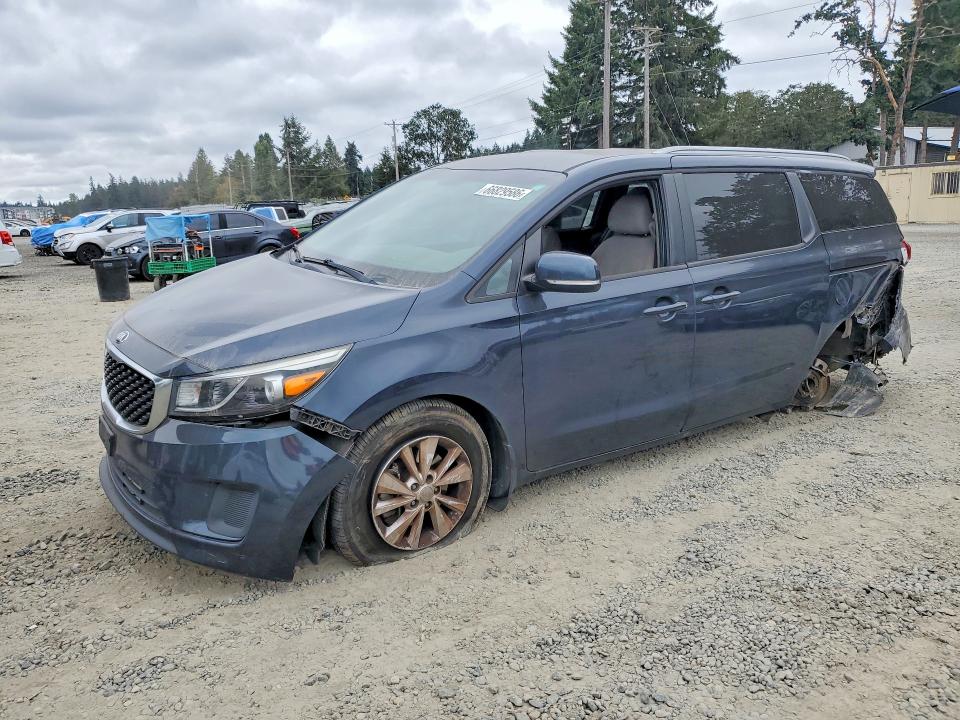Продажа на аукционе авто 2016 Kia Sedona, vin: KNDMB5C19G6158311, номер лота: 66829586