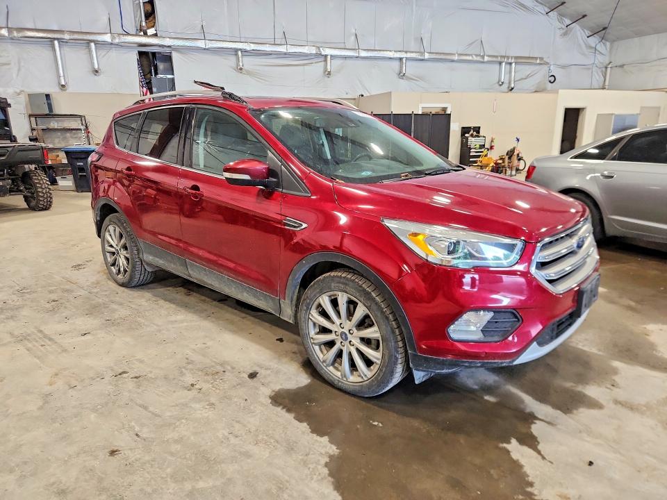 2017 Ford Escape მანქანა იყიდება აუქციონზე, vin: 1FMCU9JD7HUE61395, აუქციონის ნომერი: 65266086