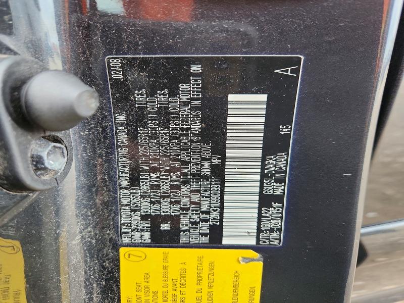 2009 Lexus Rx მანქანა იყიდება აუქციონზე, vin: 2T2HK31U99C099111, აუქციონის ნომერი: 66250886