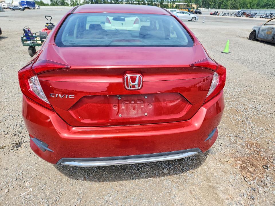 2020 Honda Civic მანქანა იყიდება აუქციონზე, vin: 19XFC2F62LE011487, აუქციონის ნომერი: 64472796