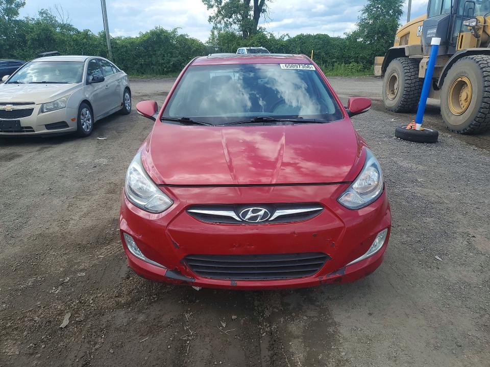 2013 Hyundai Accent მანქანა იყიდება აუქციონზე, vin: KMHCU4AE2DU344300, აუქციონის ნომერი: 65097356
