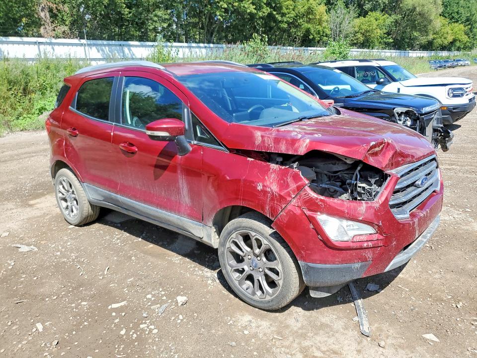 2020 Ford Ecosport მანქანა იყიდება აუქციონზე, vin: MAJ6S3KL2LC313072, აუქციონის ნომერი: 65309286