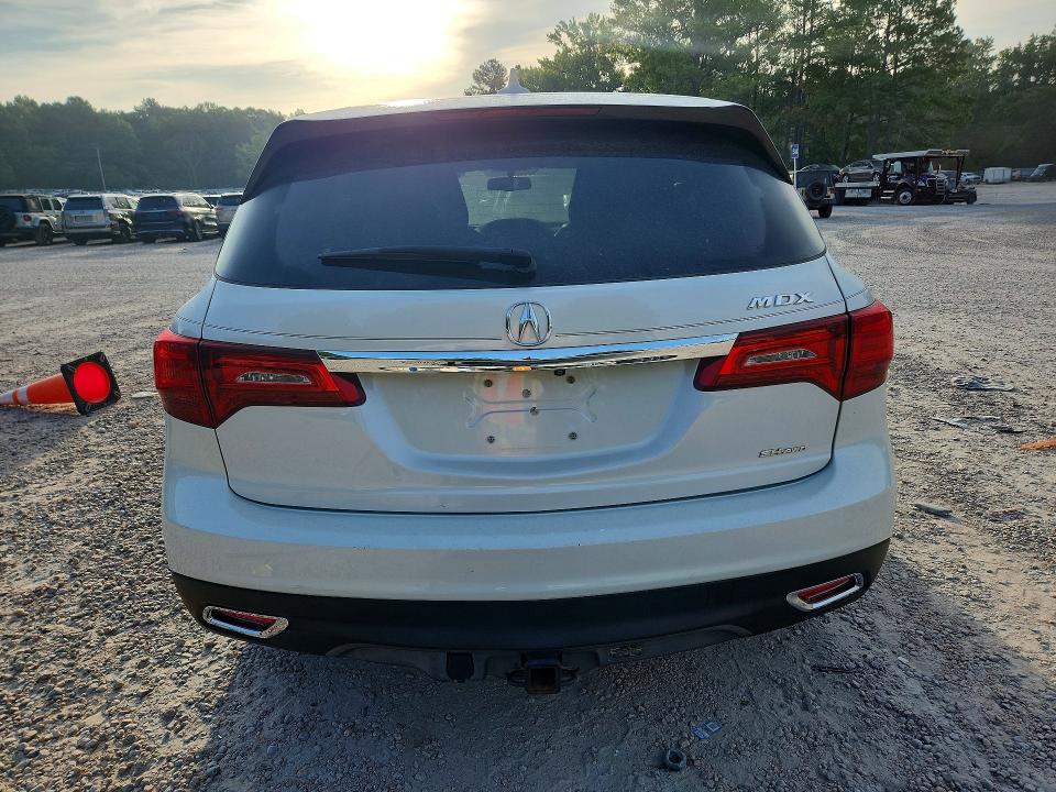 2014 Acura Mdx მანქანა იყიდება აუქციონზე, vin: 5FRYD4H2XEB004780, აუქციონის ნომერი: 65266016