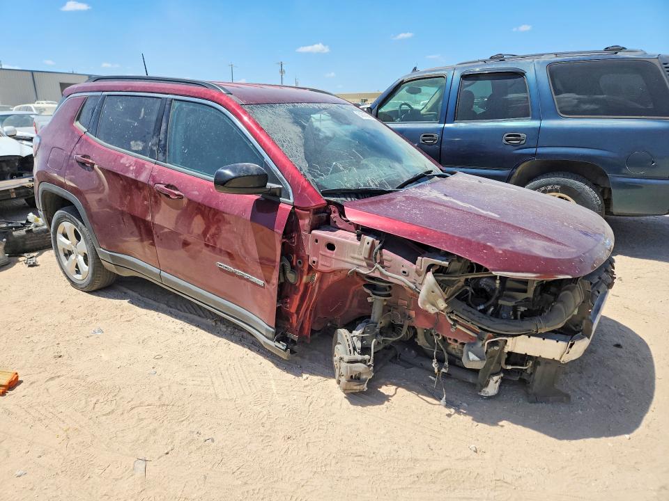 64515966 :رقم المزاد ، 3C4NJDBB3NT142183 vin ، 2022 Jeep Compass مزاد بيع