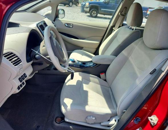 66709226 :رقم المزاد ، JN1AZ0CP1CT023781 vin ، 2012 Nissan Leaf مزاد بيع