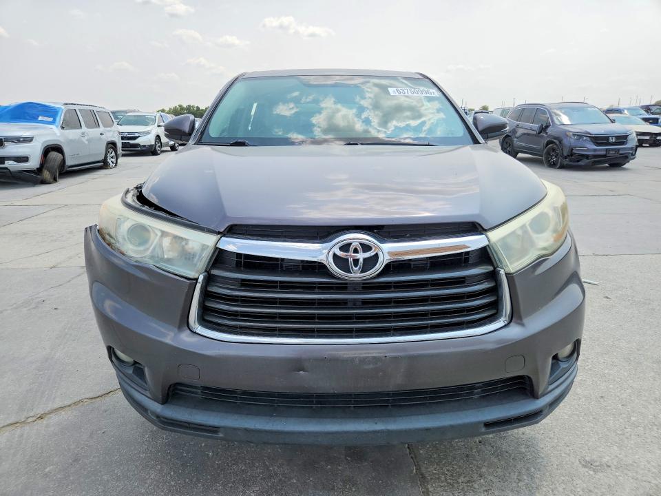 Aukcja sprzedaży 2015 Toyota Highlander, vin: 5TDZKRFH6FS104338, numer aukcji: 63750996