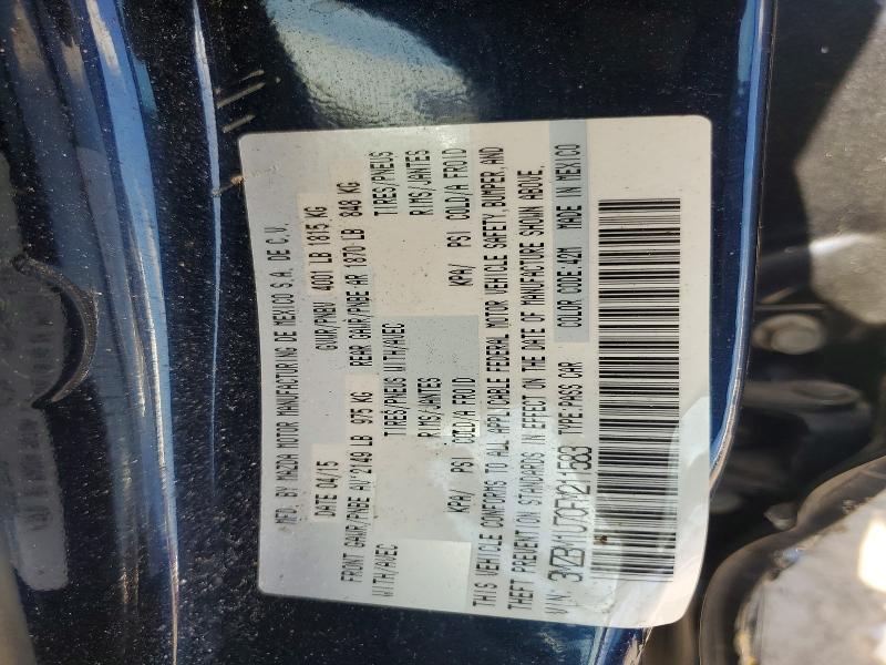 65680386 :رقم المزاد ، 3MZBM1U70FM211583 vin ، 2015 Mazda 3 مزاد بيع