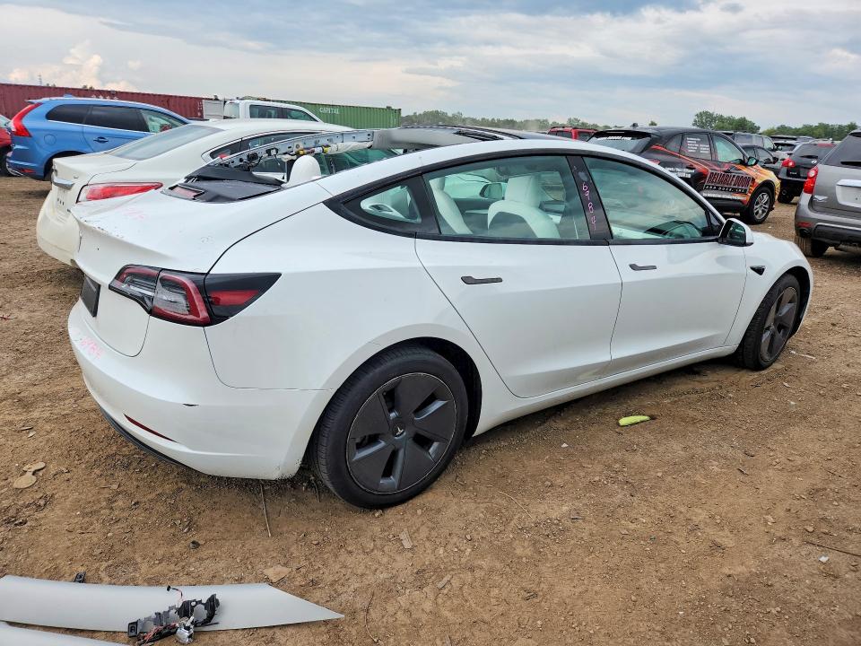 63953716 :رقم المزاد ، 5YJ3E1EAXPF384581 vin ، 2023 Tesla Model 3 مزاد بيع