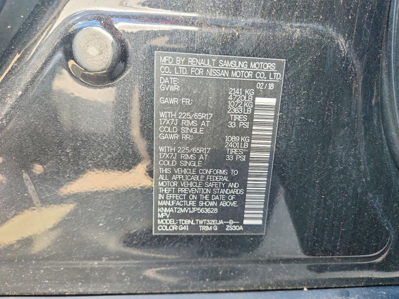 Aukcja sprzedaży 2018 Nissan Rogue, vin: KNMAT2MV1JP563628, numer aukcji: 65151296