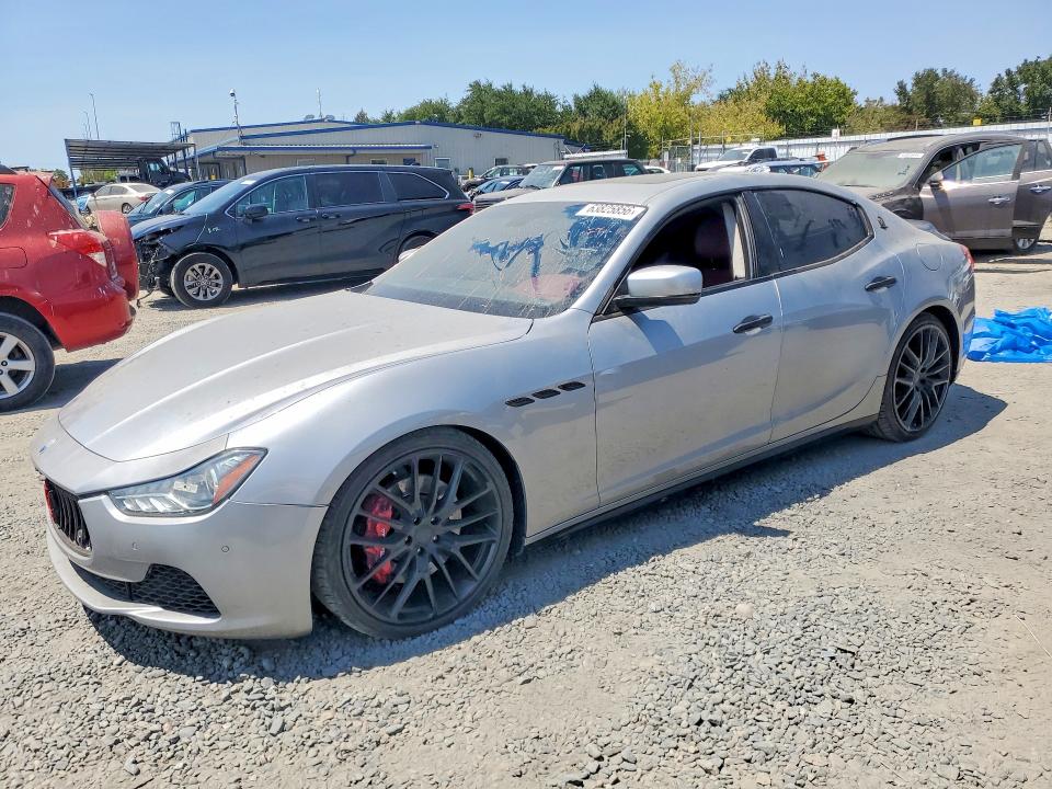 Продажа на аукционе авто 2015 Maserati Ghibli, vin: ZAM57RTA3F1153450, номер лота: 63825856