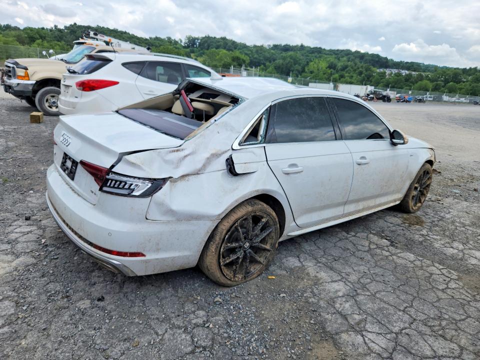 2019 Audi A4 მანქანა იყიდება აუქციონზე, vin: WAUENAF41KA064887, აუქციონის ნომერი: 63897776