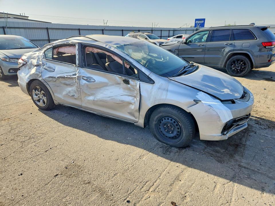 Продаж на аукціоні авто 2013 Honda Civic, vin: 2HGFB2F57DH508763, номер лоту: 65337086
